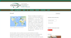 Desktop Screenshot of cefrepade.org